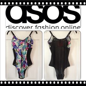 Fabulous Sheer Paneled Body Suit