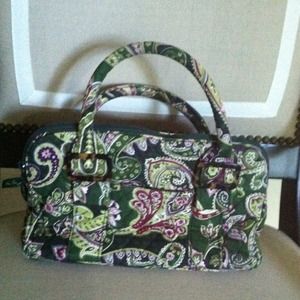 paisley print small handbag