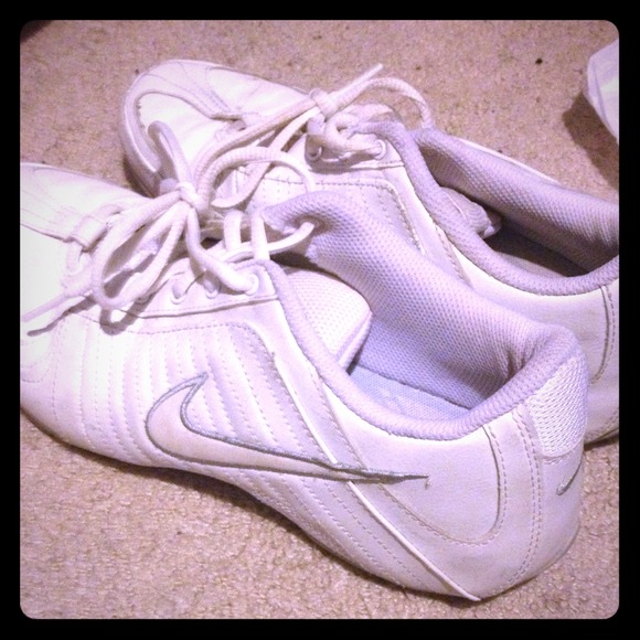 All White Nike Sneakers