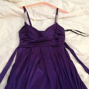 Purple dress