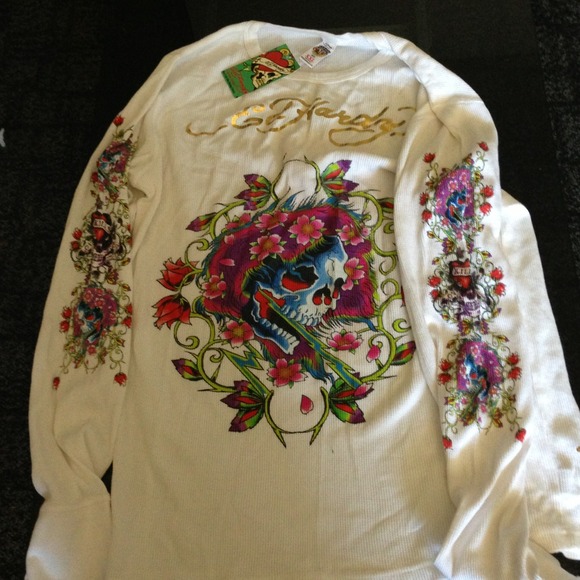 Authentic Ed hardy thermal NEW