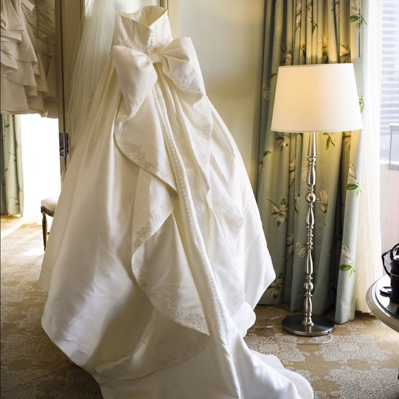 JEWEL PRISCILLA OF BOSTON WEDDING GOWN - Picture 2 of 4
