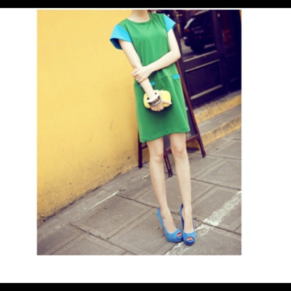 Color block dress