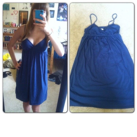 *~ REDUCED~* Aeropostale Blue braided strap dress