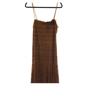 Max Studio Chocolate Lace Dress