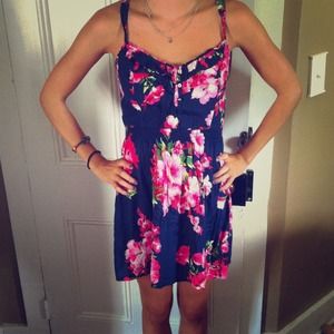 Hollister floral dress