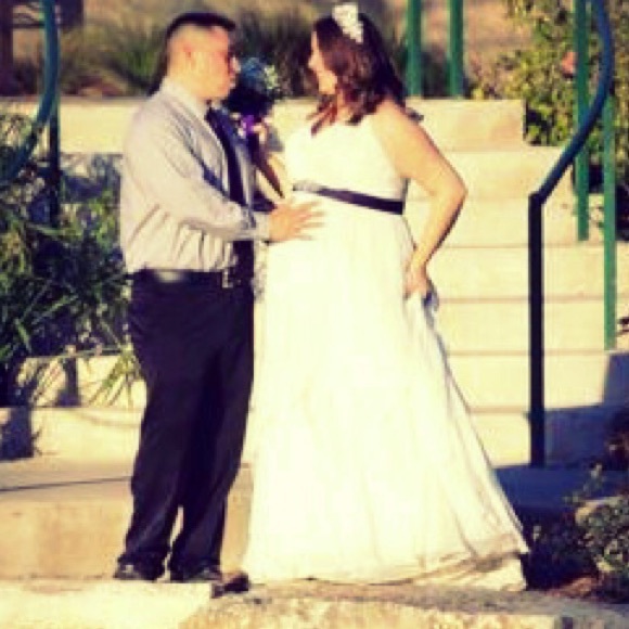 Off White wedding dress