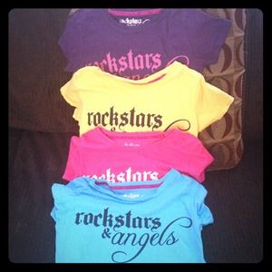 Rock stars & Angels tee