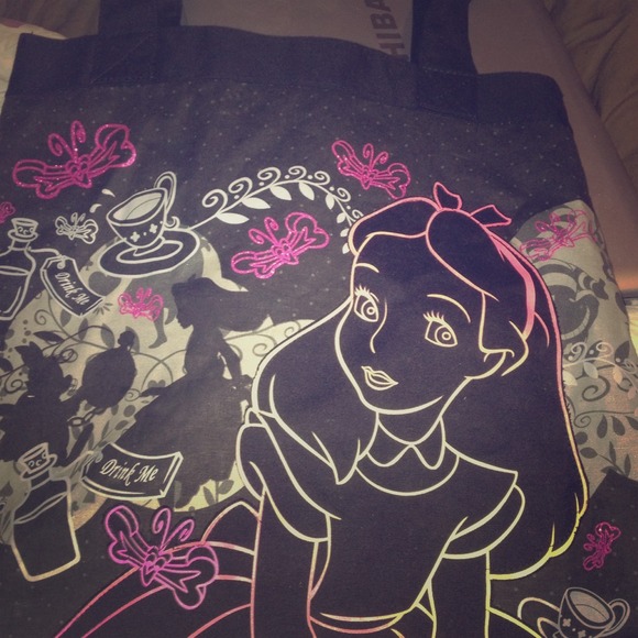 Alice in Wonderland bag