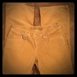 Corduroy tan pants