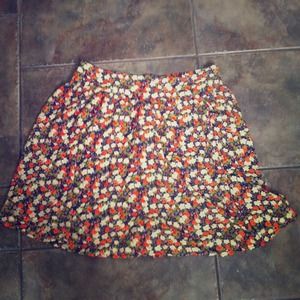 NWOT Beautiful High- Waisted Knee Length Skirt