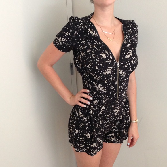 Splatter Play Suit