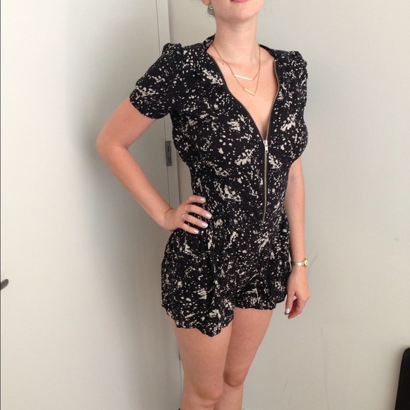 Splatter Playsuit