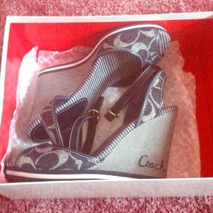 Coach wedges