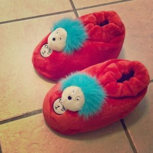 THING 1 & THING 2 SLIPPERS!