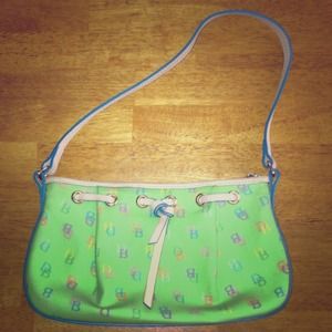 Dooney & Bourke Green Multi Color Handbag