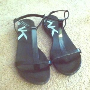 All Black Sport Sandal