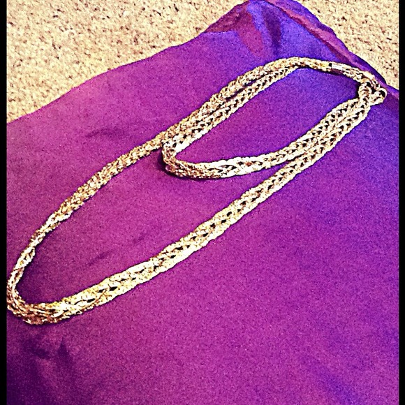 Golden necklace