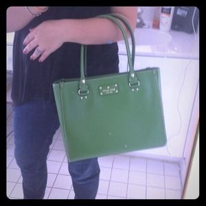 Green Kate Spade-Authentic!