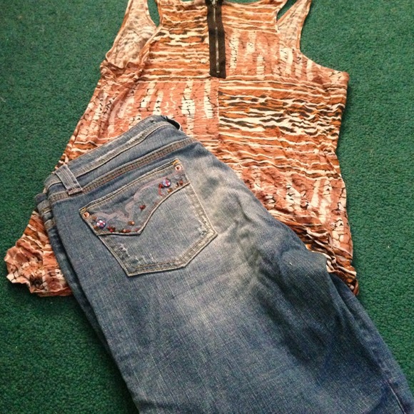 VIGOSS jeans sz 13 cute details!!