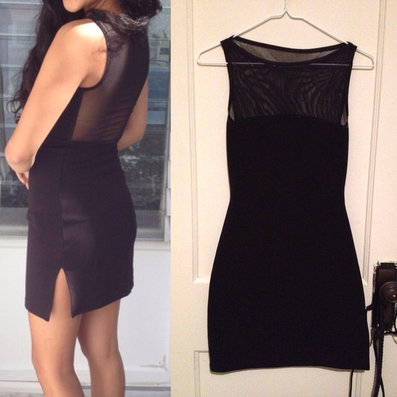 🚫sold🚫 Mesh black tight dress