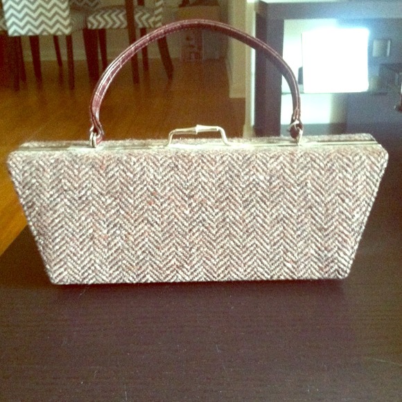 ALDO Handbags - Aldo brown tweed purse