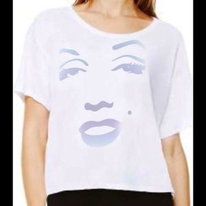 lltd,edition tees ,Boxy shown.65 poly,35vicose.