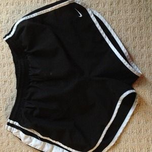Black Nike shorts