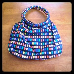 Canvas Multicolor Handbag