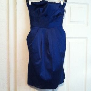 Lauren Conrad size 10 cocktail dress royal blue