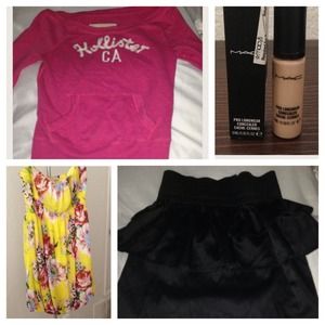 BUNDLE DEAL $25 dress, skirt, concealer, & sweater