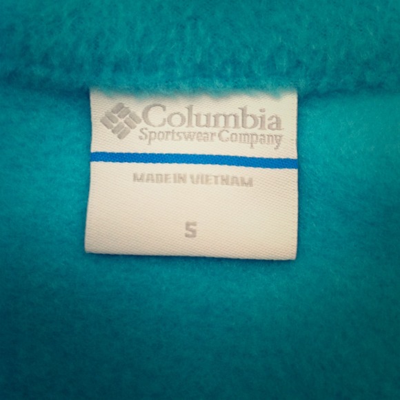 Light blue Columbia Fleece jacket