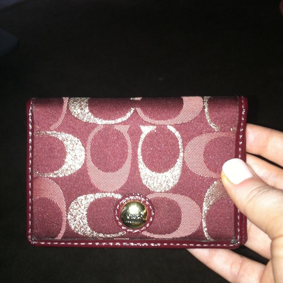 💥SOLD💥 Coach ID/Card Case