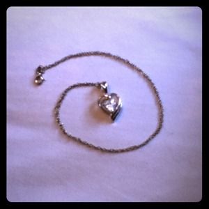 Im selling a sterling silver heart necklace.