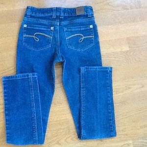 Justice Jeans Girls sz12S