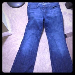 7 for All Mankind Jeans Dojo size 29 waist!