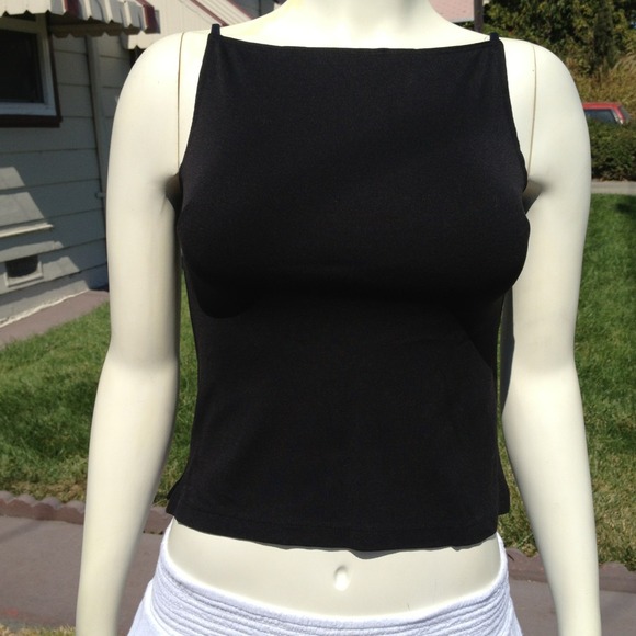 Black Bebe tank top