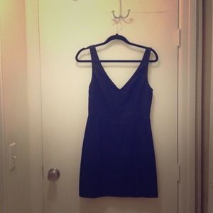 Suede Charcoal Party Dress