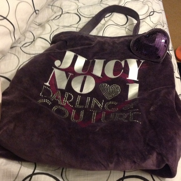 Authentic!!! Purple bag Juicy couture.