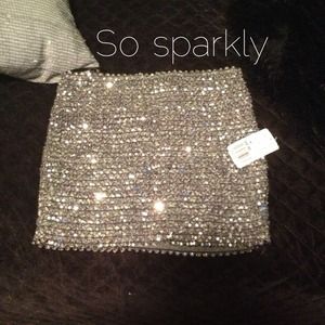 Sparkly adorable skirt!