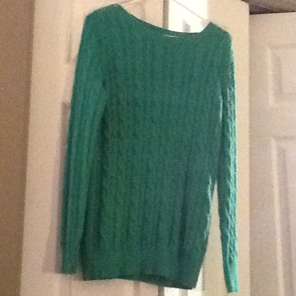 Green sweater