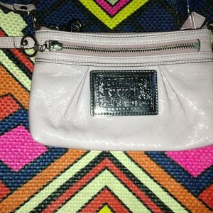 Pink authentic without tags Coach larger wristlet