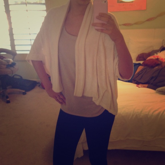 Cream Sweater Cardigan - Picture 1 of 3