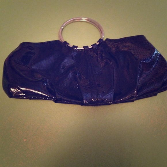 Black clutch/purse great for parties or dates!