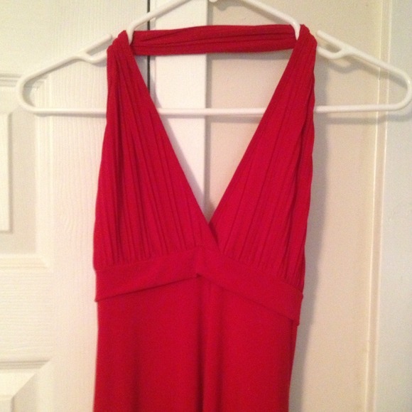 Red Khaki Krew dress - Picture 2 of 4