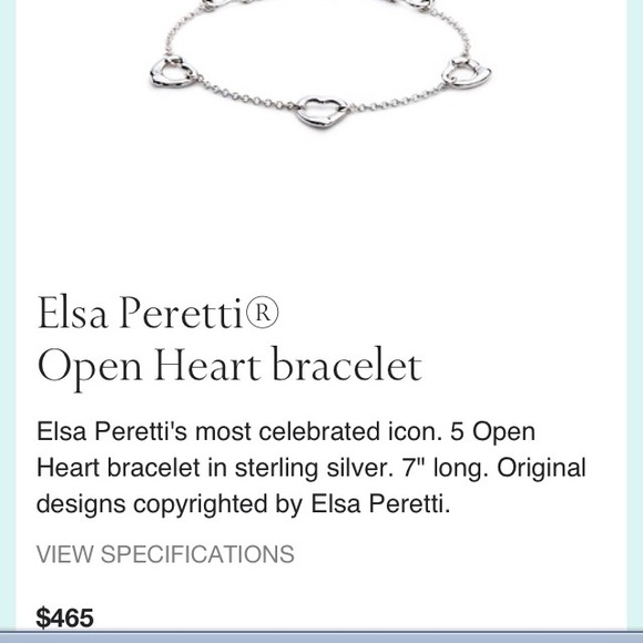 Tiffany & Co. Open Heart Bracelet - Picture 2 of 4