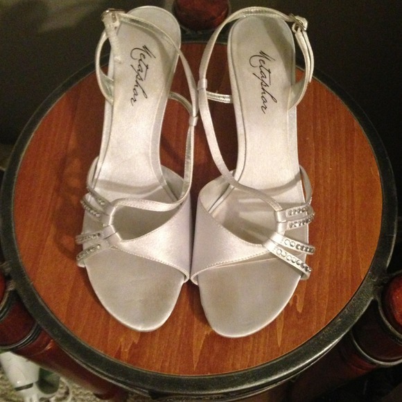 Silver heels