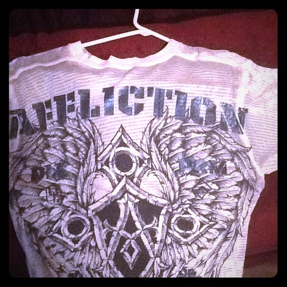 Men's affliction shirt