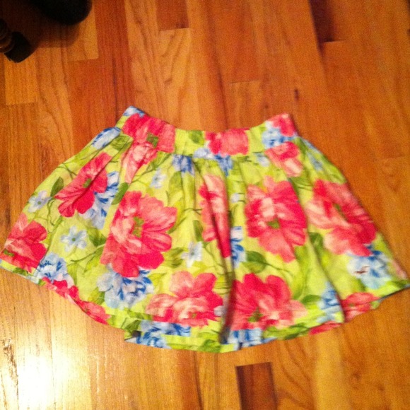 Floral skirt