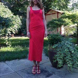puma Dresses - Red cotton maxi dress puma Dresses - Red cotton maxi dress